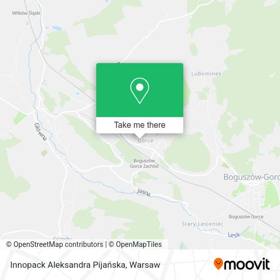 Innopack Aleksandra Pijańska map