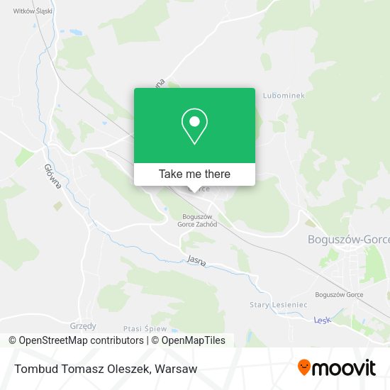 Tombud Tomasz Oleszek map