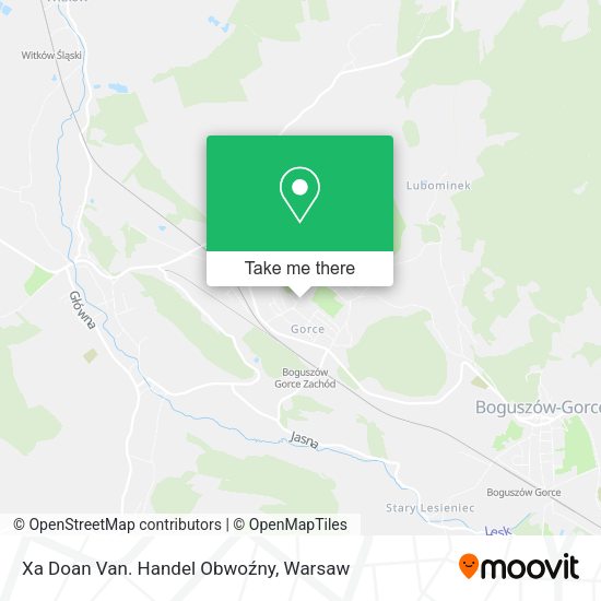 Xa Doan Van. Handel Obwoźny map