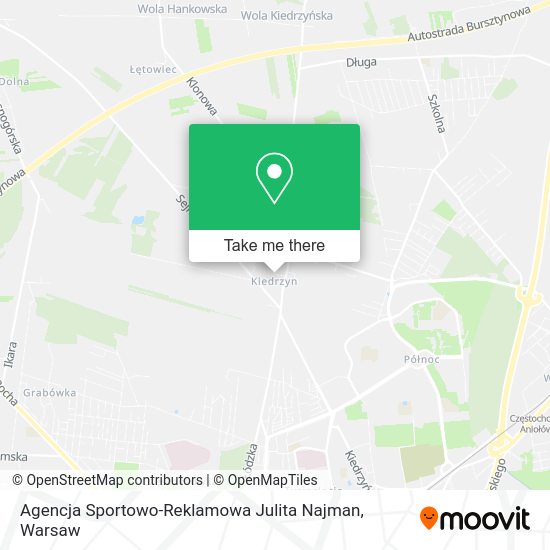 Agencja Sportowo-Reklamowa Julita Najman map