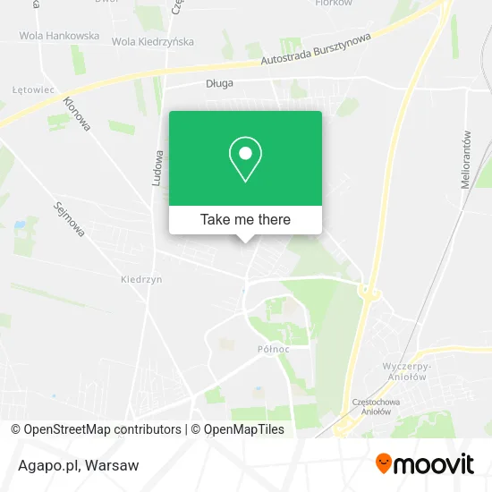 Agapo.pl map