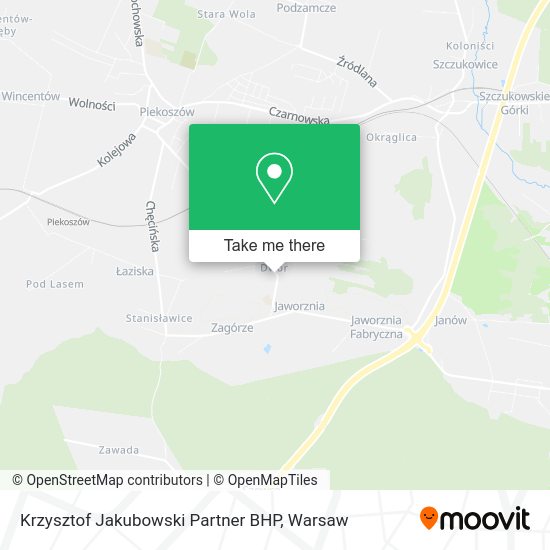 Krzysztof Jakubowski Partner BHP map