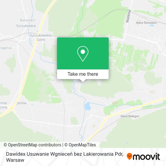 Dawidex Usuwanie Wgnieceń bez Lakierowania Pdr map