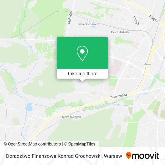 Doradztwo Finansowe Konrad Grochowski map