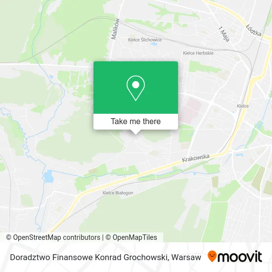 Карта Doradztwo Finansowe Konrad Grochowski