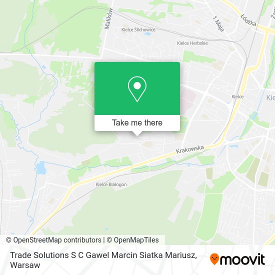 Trade Solutions S C Gawel Marcin Siatka Mariusz map