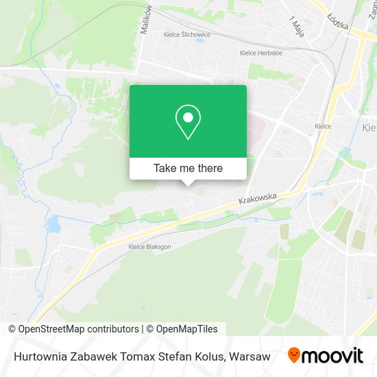 Hurtownia Zabawek Tomax Stefan Kolus map