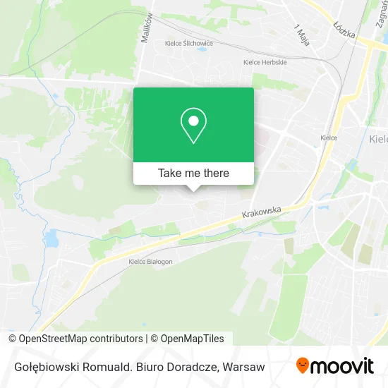Gołębiowski Romuald. Biuro Doradcze map