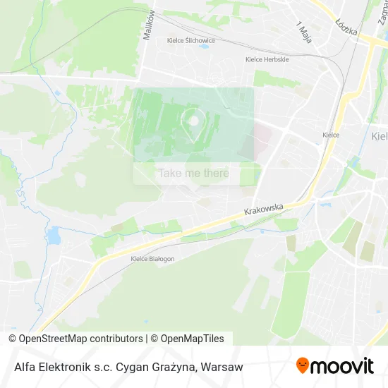 Карта Alfa Elektronik s.c. Cygan Grażyna