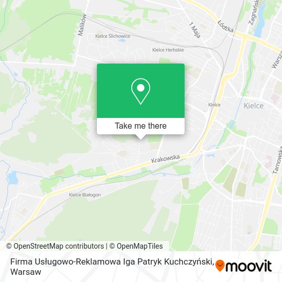 Firma Usługowo-Reklamowa Iga Patryk Kuchczyński map