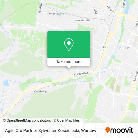 Agile Cru Partner Sylwester Kościelecki map