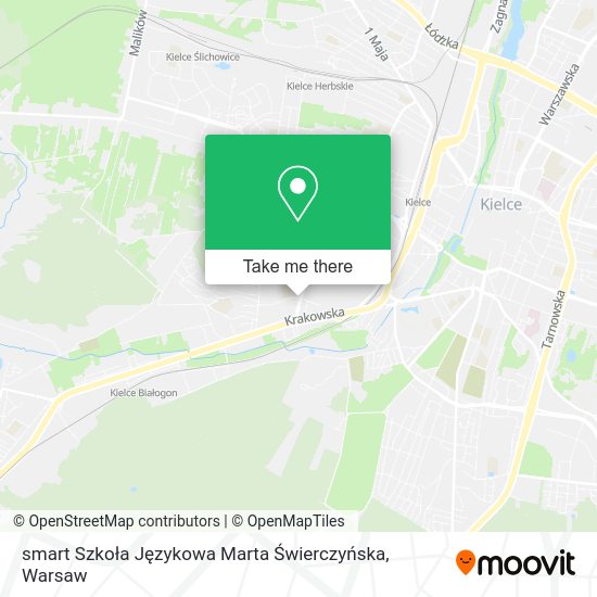 smart Szkoła Językowa Marta Świerczyńska map