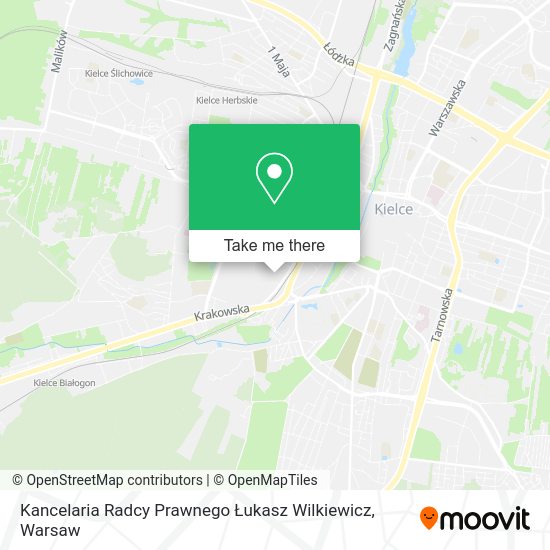 Kancelaria Radcy Prawnego Łukasz Wilkiewicz map