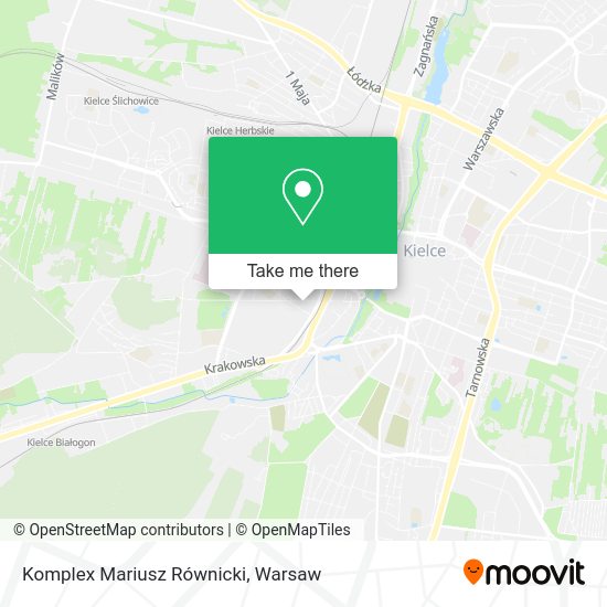 Komplex Mariusz Równicki map