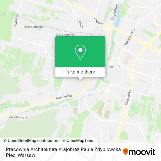 Pracownia Architektura Krajobraz Paula Zdybiowska Piec map