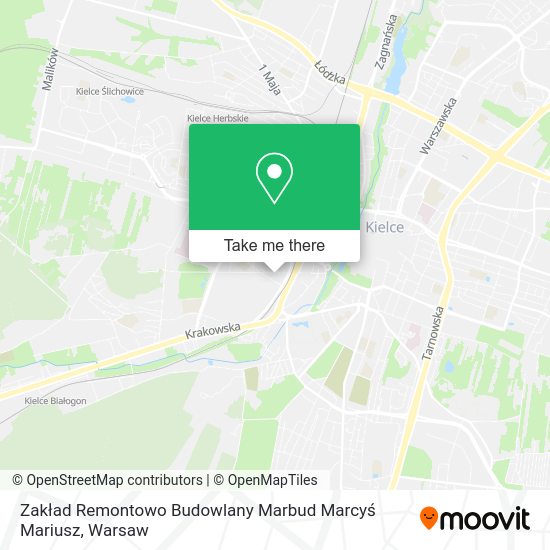 Zakład Remontowo Budowlany Marbud Marcyś Mariusz map