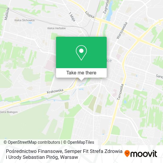 Pośrednictwo Finansowe, Semper Fit Strefa Zdrowia i Urody Sebastian Piróg map