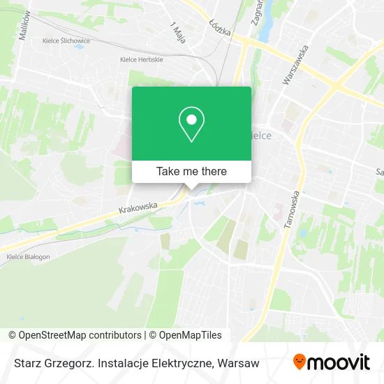 Карта Starz Grzegorz. Instalacje Elektryczne