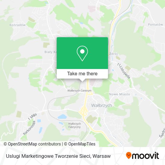 Uslugi Marketingowe Tworzenie Sieci map