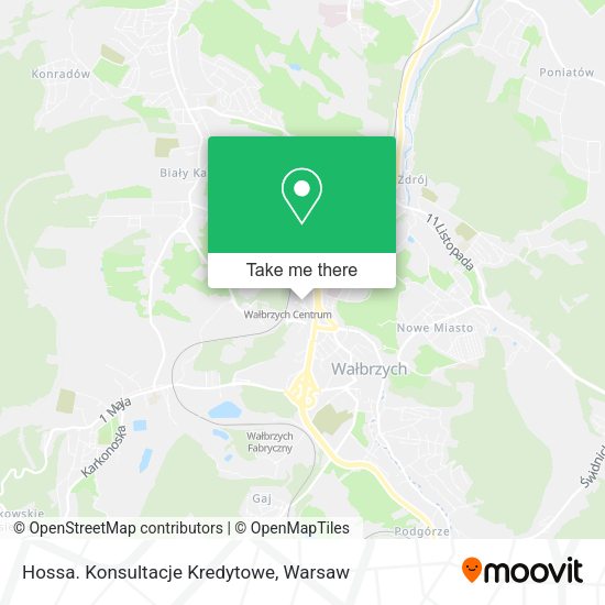 Hossa. Konsultacje Kredytowe map