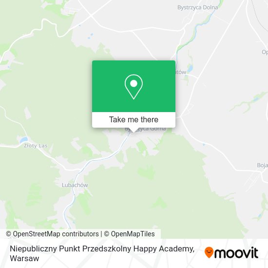 Карта Niepubliczny Punkt Przedszkolny Happy Academy