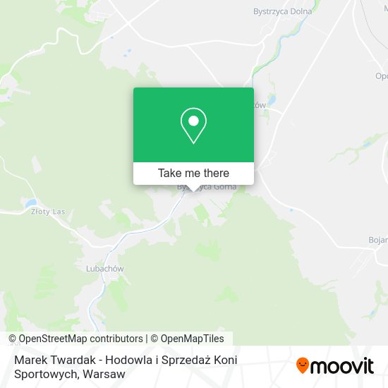 Marek Twardak - Hodowla i Sprzedaż Koni Sportowych map