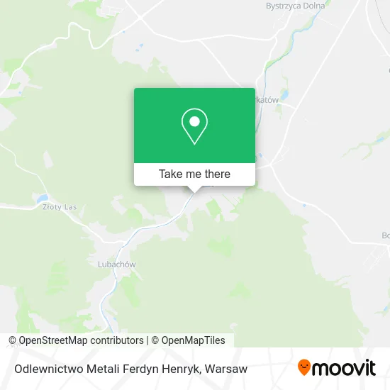 Карта Odlewnictwo Metali Ferdyn Henryk