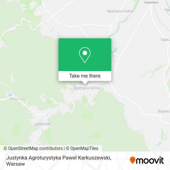 Justynka Agroturystyka Paweł Karkuszewski map