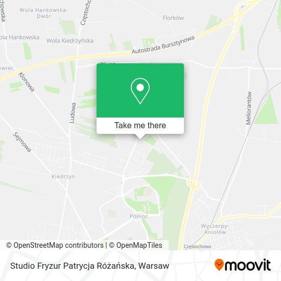 Studio Fryzur Patrycja Różańska map