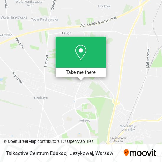 Talkactive Centrum Edukacji Językowej map