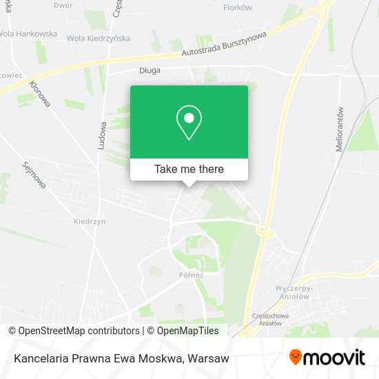 Kancelaria Prawna Ewa Moskwa map