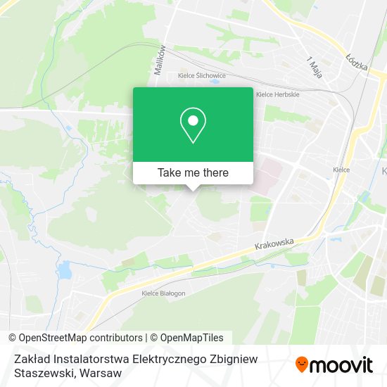 Карта Zakład Instalatorstwa Elektrycznego Zbigniew Staszewski