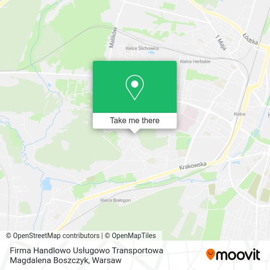 Firma Handlowo Usługowo Transportowa Magdalena Boszczyk map