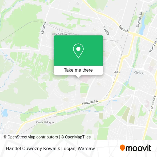 Карта Handel Obwozny Kowalik Lucjan