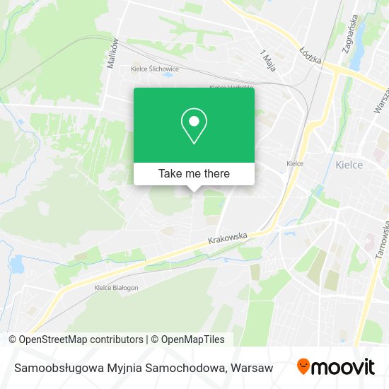 Samoobsługowa Myjnia Samochodowa map