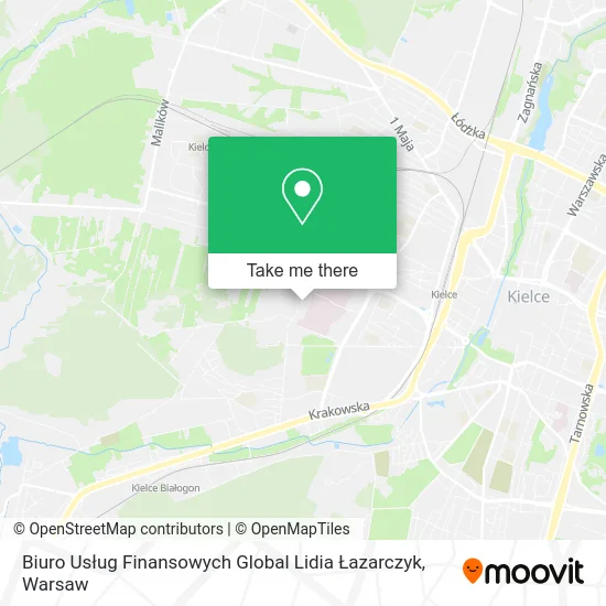 Biuro Usług Finansowych Global Lidia Łazarczyk map