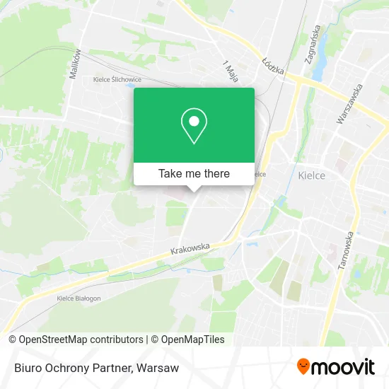 Карта Biuro Ochrony Partner