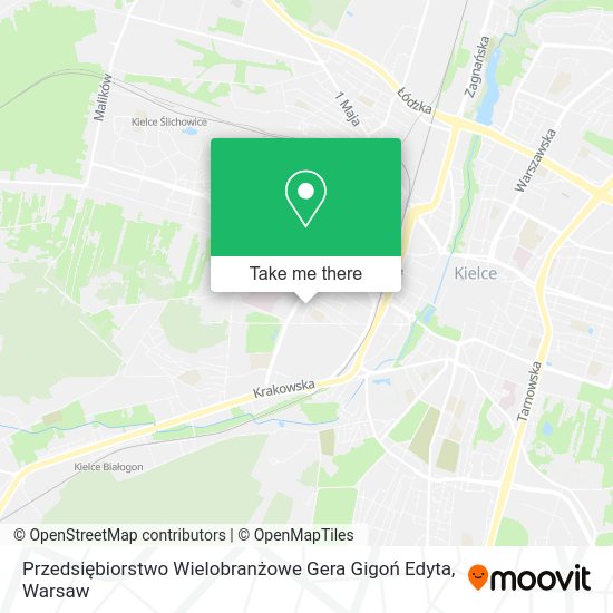 Przedsiębiorstwo Wielobranżowe Gera Gigoń Edyta map