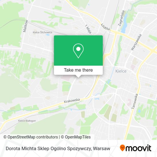 Dorota Michta Sklep Ogólno Spozywczy map