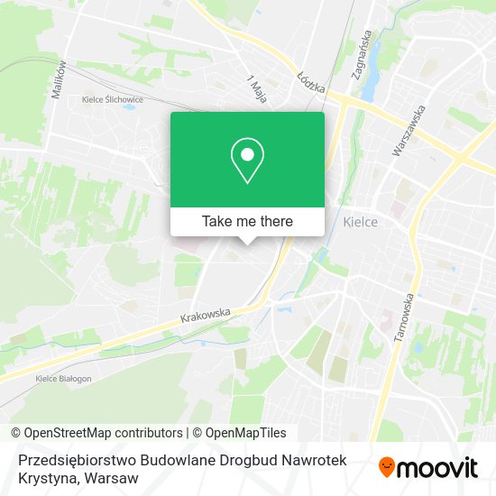 Przedsiębiorstwo Budowlane Drogbud Nawrotek Krystyna map