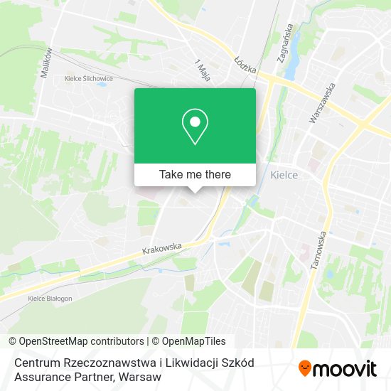 Centrum Rzeczoznawstwa i Likwidacji Szkód Assurance Partner map