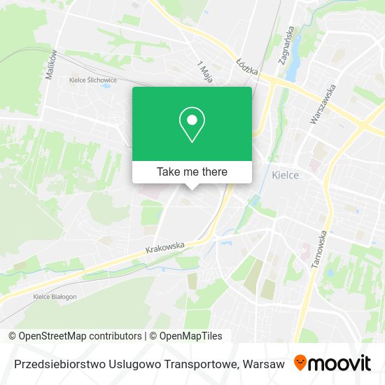 Przedsiebiorstwo Uslugowo Transportowe map