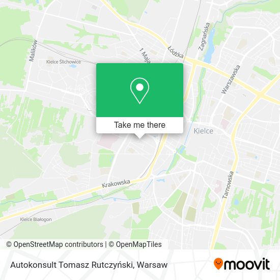 Autokonsult Tomasz Rutczyński map