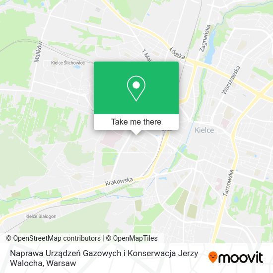 Naprawa Urządzeń Gazowych i Konserwacja Jerzy Walocha map