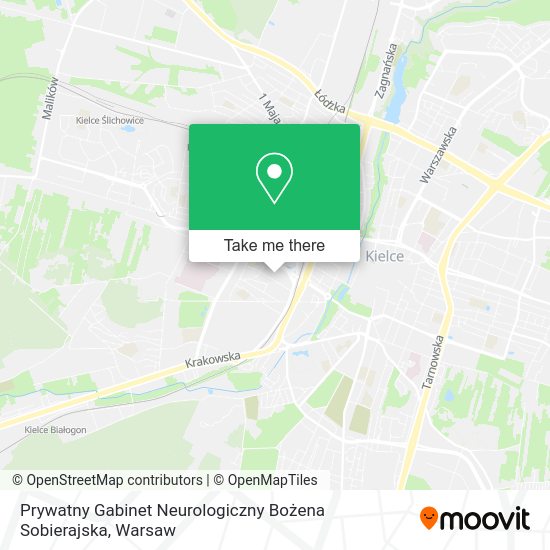 Prywatny Gabinet Neurologiczny Bożena Sobierajska map