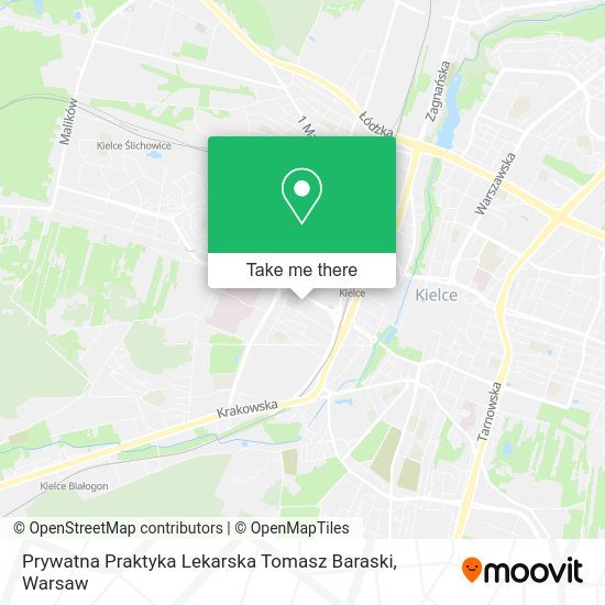 Prywatna Praktyka Lekarska Tomasz Baraski map