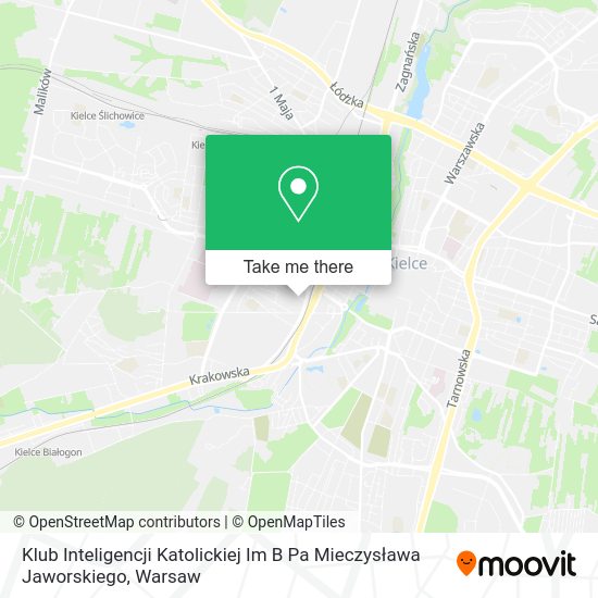 Klub Inteligencji Katolickiej Im B Pa Mieczysława Jaworskiego map