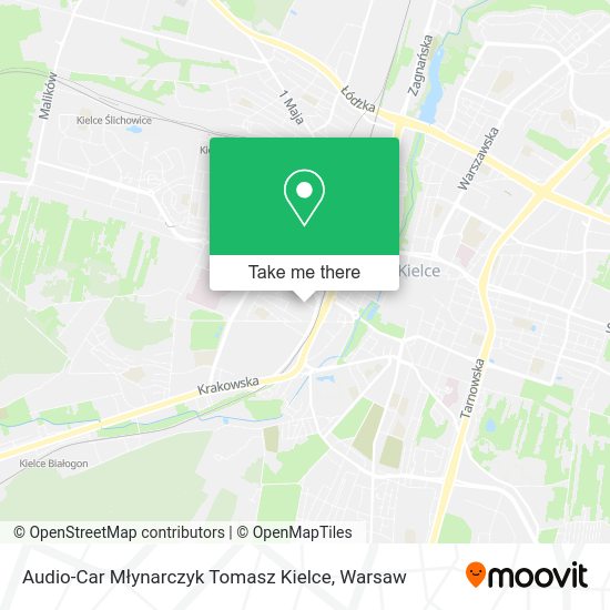 Audio-Car Młynarczyk Tomasz Kielce map