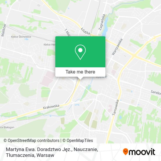 Martyna Ewa. Doradztwo Jęz., Nauczanie, Tłumaczenia map