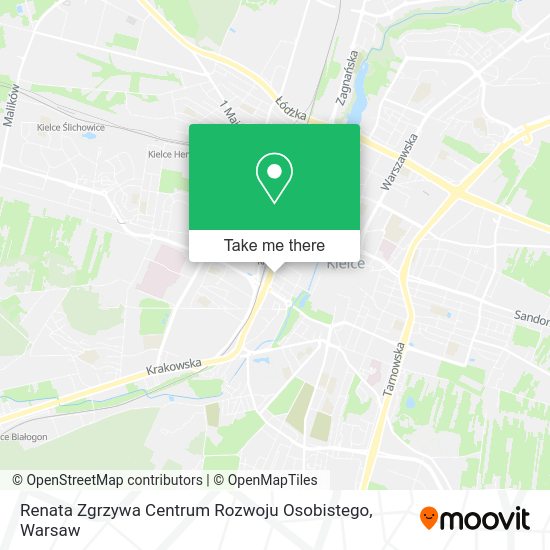 Карта Renata Zgrzywa Centrum Rozwoju Osobistego